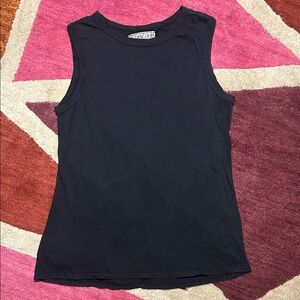 Groceries Apparel Twist Back Sleeveless Top Size S